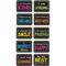 Ashley Productions Non-Magnetic Mini Whiteboard Erasers, Character Building